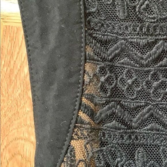 Tobi Women's New Black Lace  Semi-Casual Maxi Dress SIZE M - Picture 5 of 14